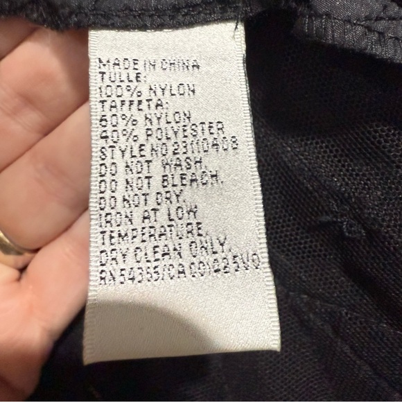 Bianca Nygard Black Jacket - Size 8, individual Leaf appliqués, totally unique! - Picture 4 of 5